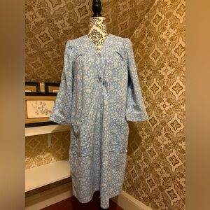 Vintage Flannel House Dress